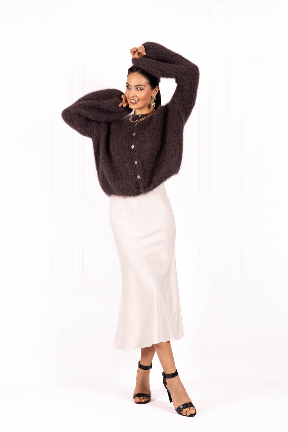 Spódniczka SIMONE Ecru