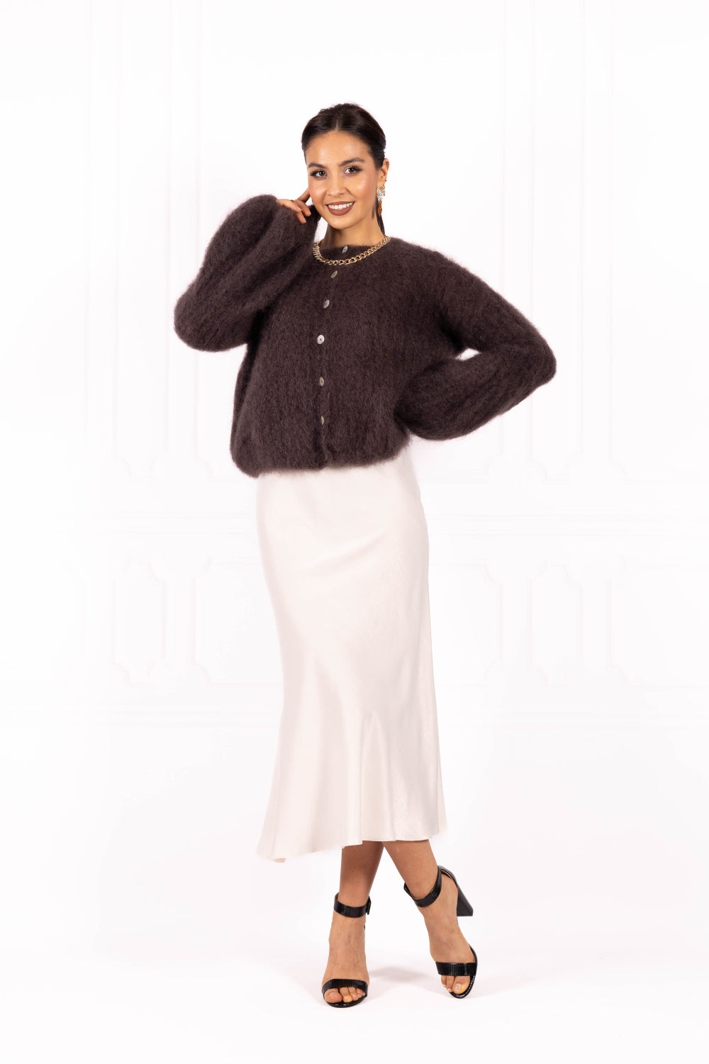 Sweter GABRIELLE Brown