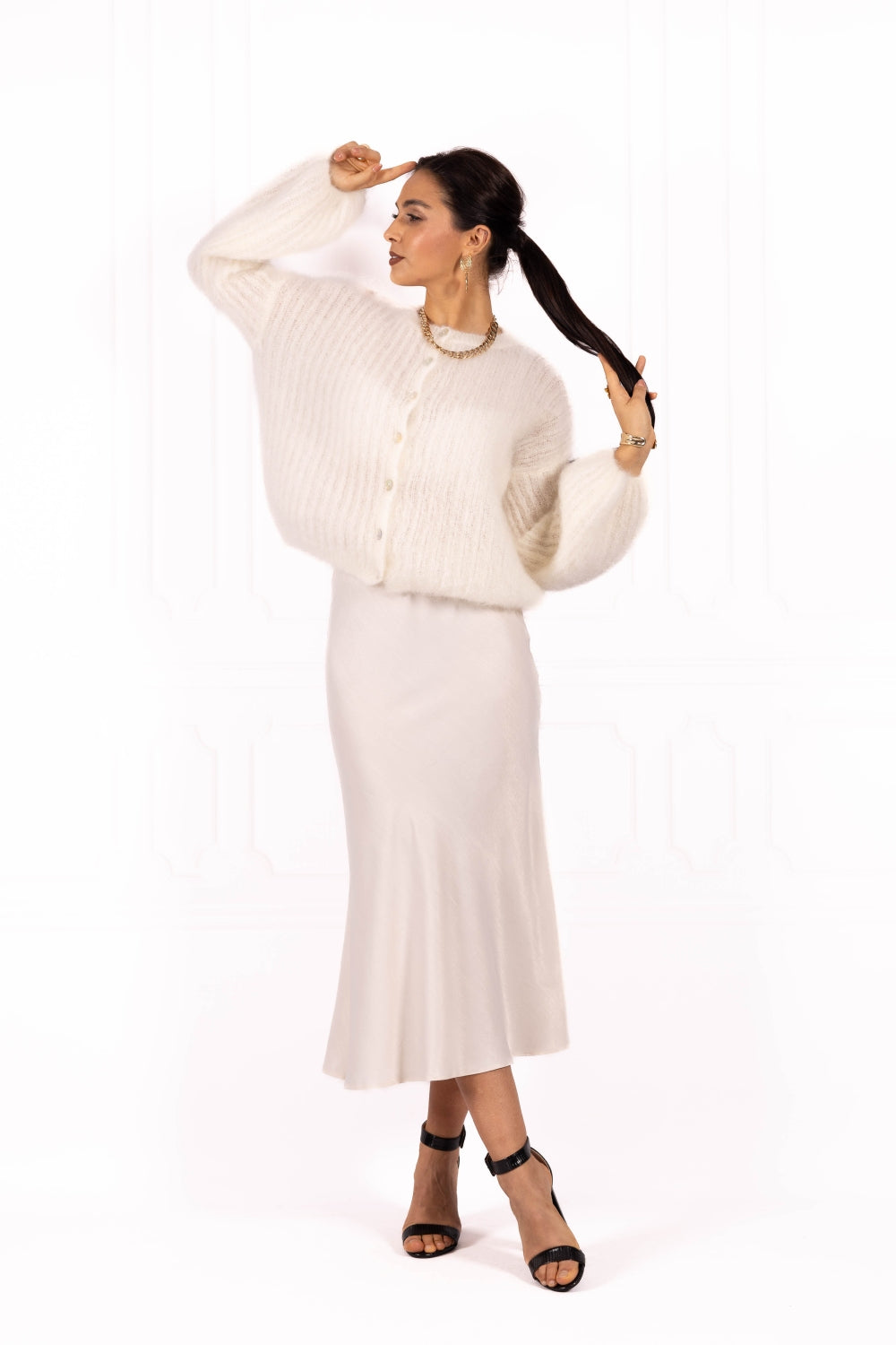 Sweter GABRIELLE Ecru