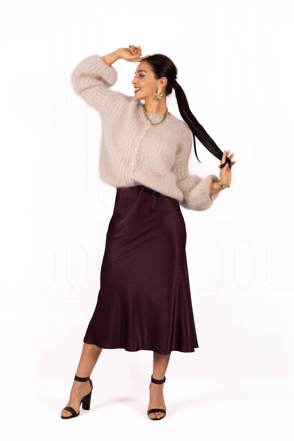 Sweter GABRIELLE Light beige