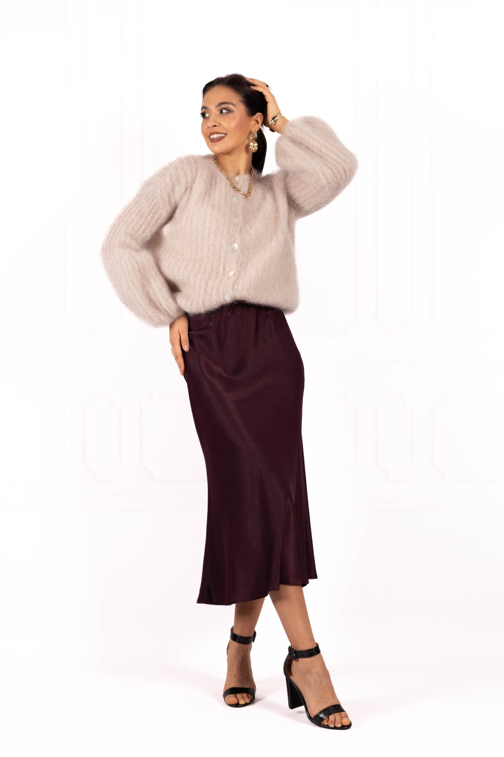 Sweter GABRIELLE Light beige