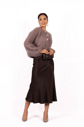 Spódniczka SIMONE Dark chocolate