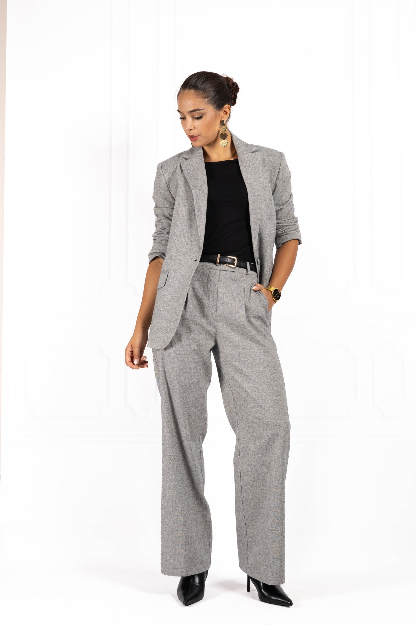 Spodnie damskie MONACO Grey