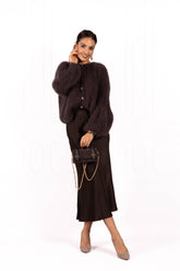 Spódniczka SIMONE Dark chocolate