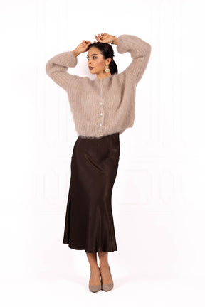 Sweter GABRIELLE Nude beige