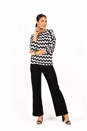 Bluzka damska ZIG ZAG