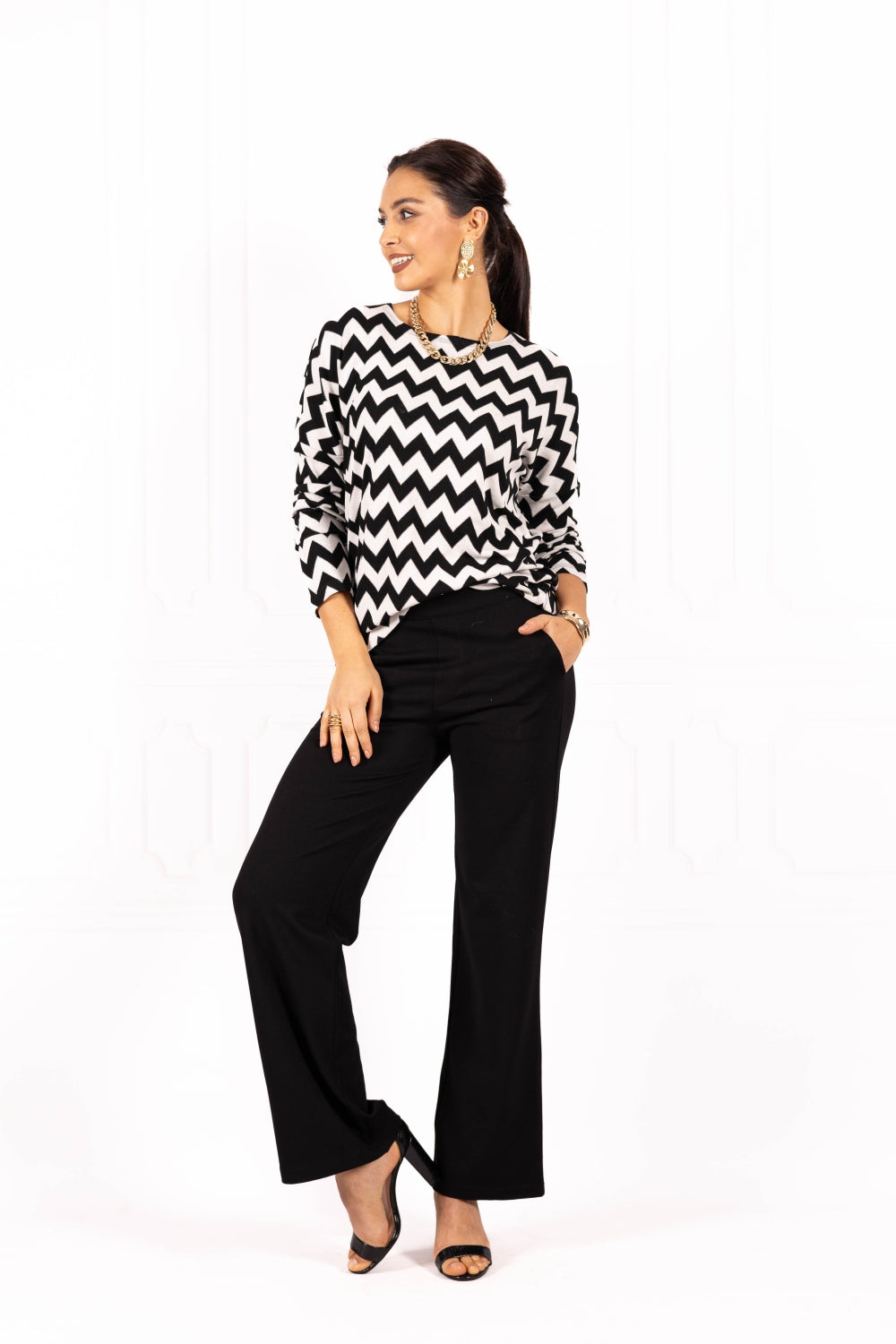 Bluzka damska ZIG ZAG