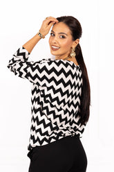 Bluzka damska ZIG ZAG