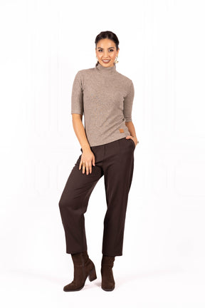 Sweterek damski w prążek LÉA