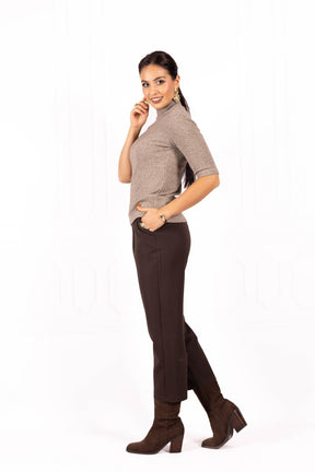 Sweterek damski w prążek LÉA