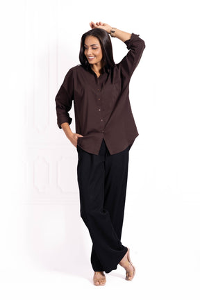 Koszula damska MICHELLE Brown