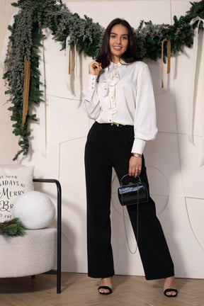 Koszula damska SANDRA Ecru