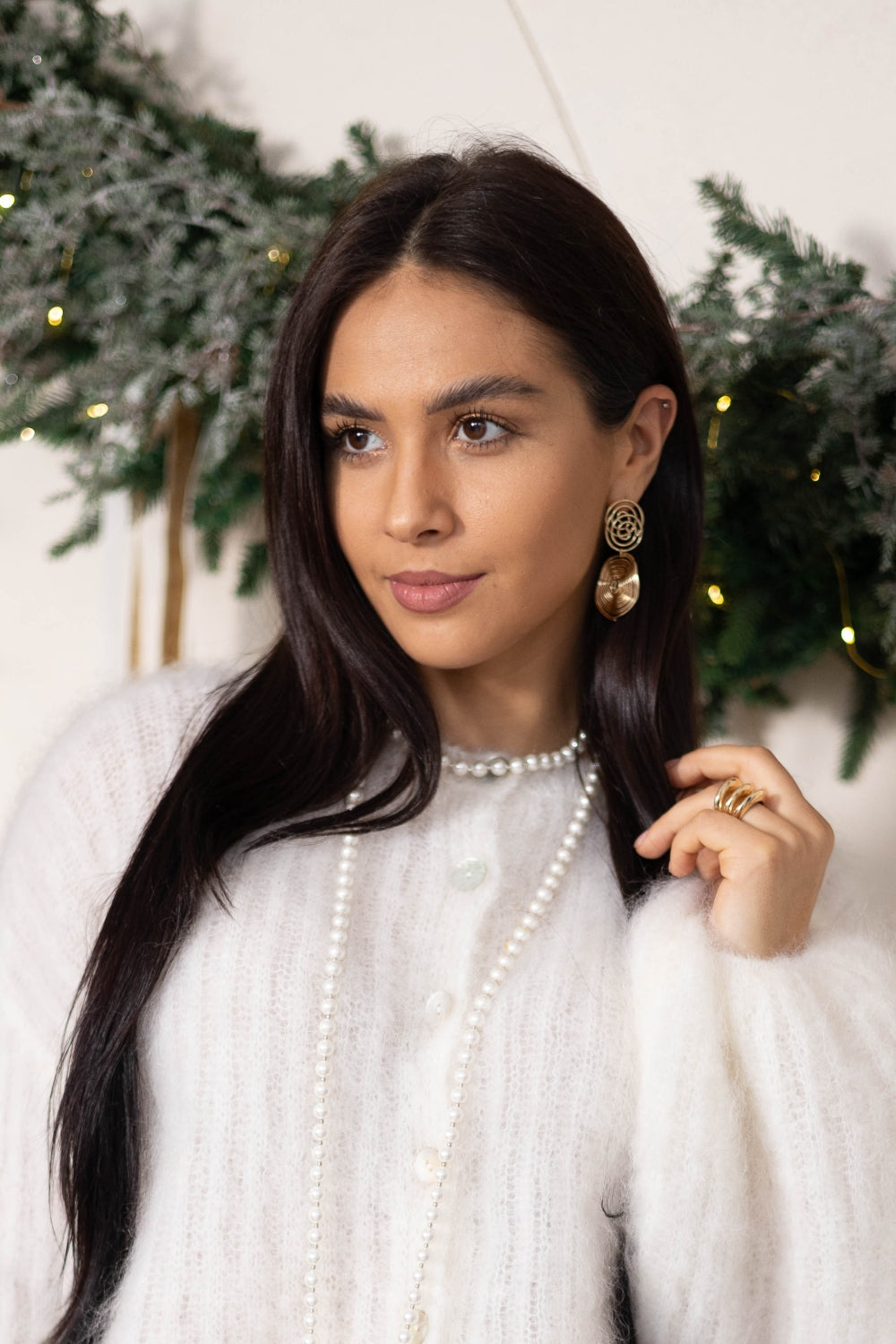 Sweter GABRIELLE Ecru