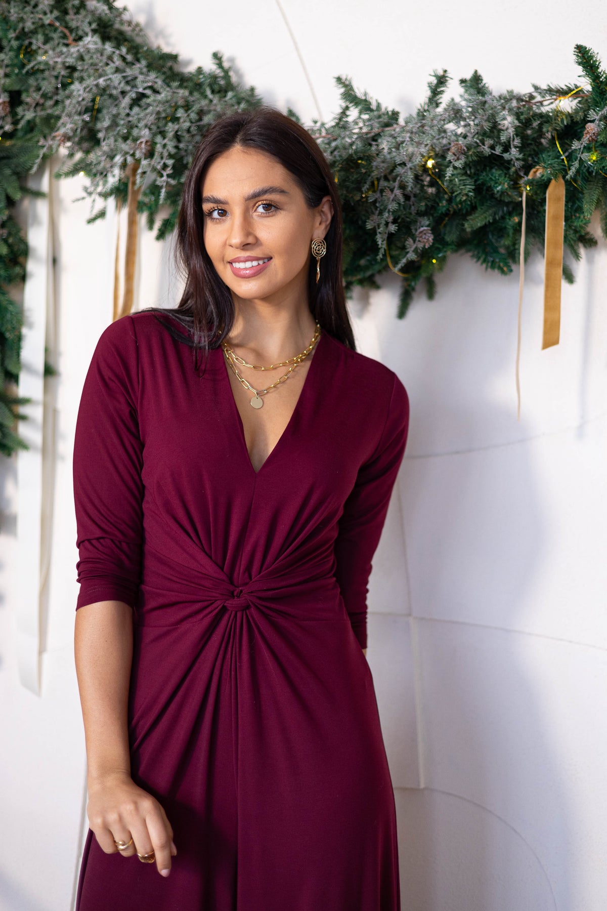 Kombinezon damski LARA Wine