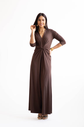 Kombinezon damski LARA Brown