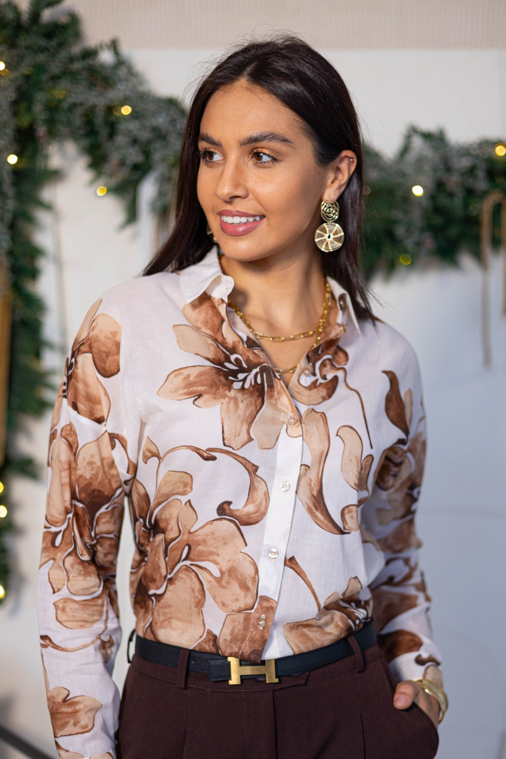 Koszula damska VIVA Ecru