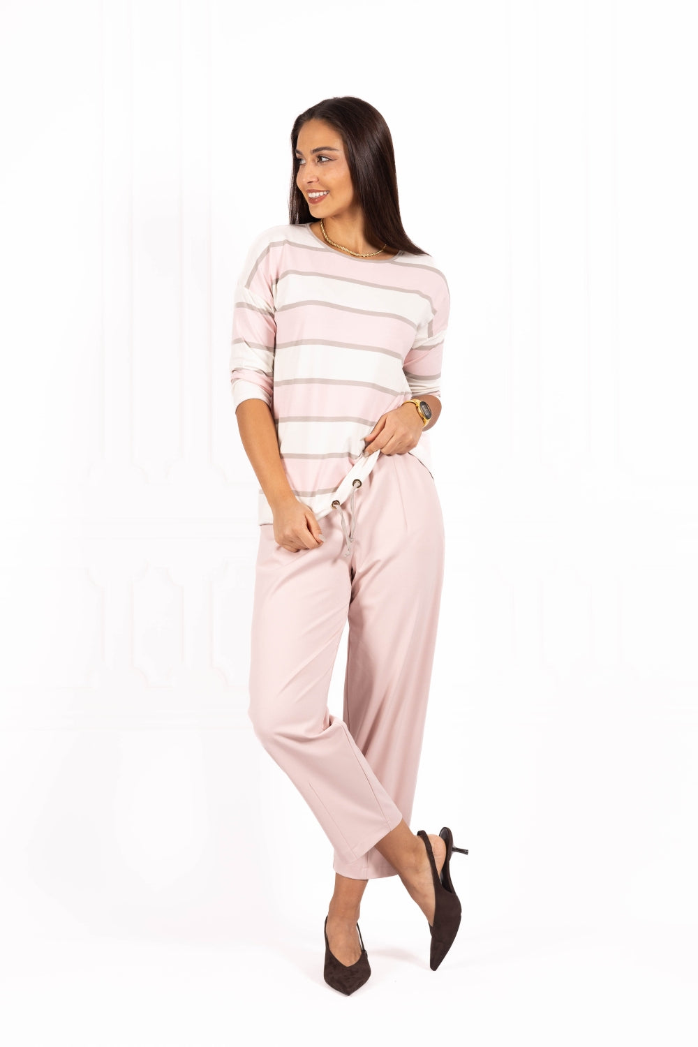 Bluzka damska JOANNA Pinky