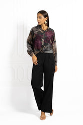 Spodnie damskie AFIYA Black