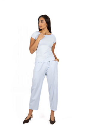 Bluzka damska BASIC Light blue