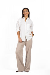 Koszula damska MICHELLE Light ecru