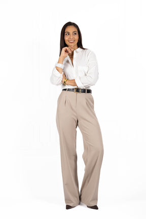 Koszula damska MICHELLE Light ecru