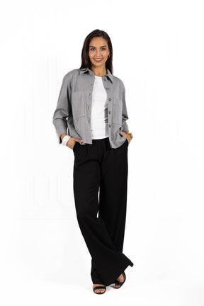 Koszula damska FLOW Grey