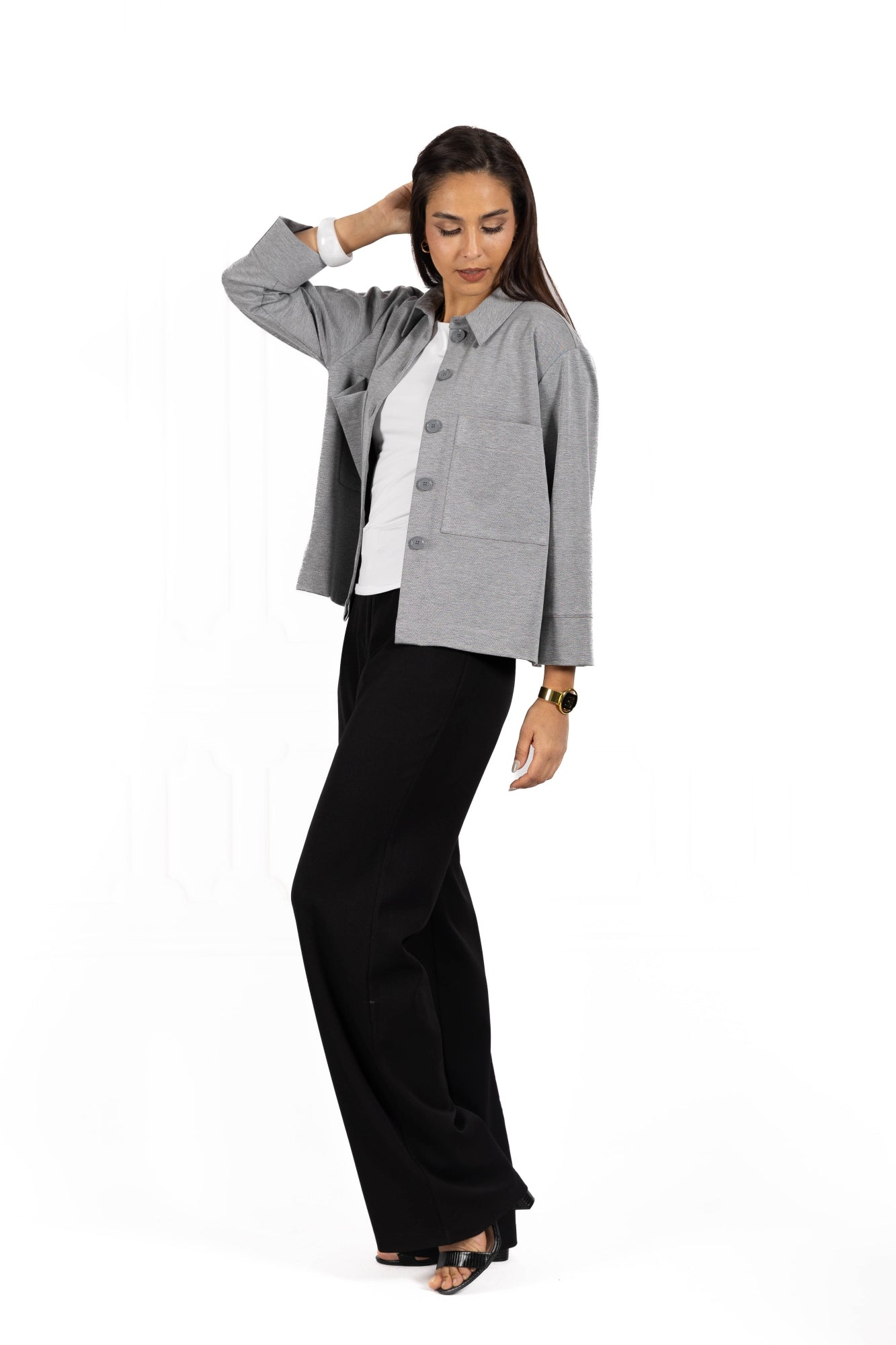 Koszula damska FLOW Grey