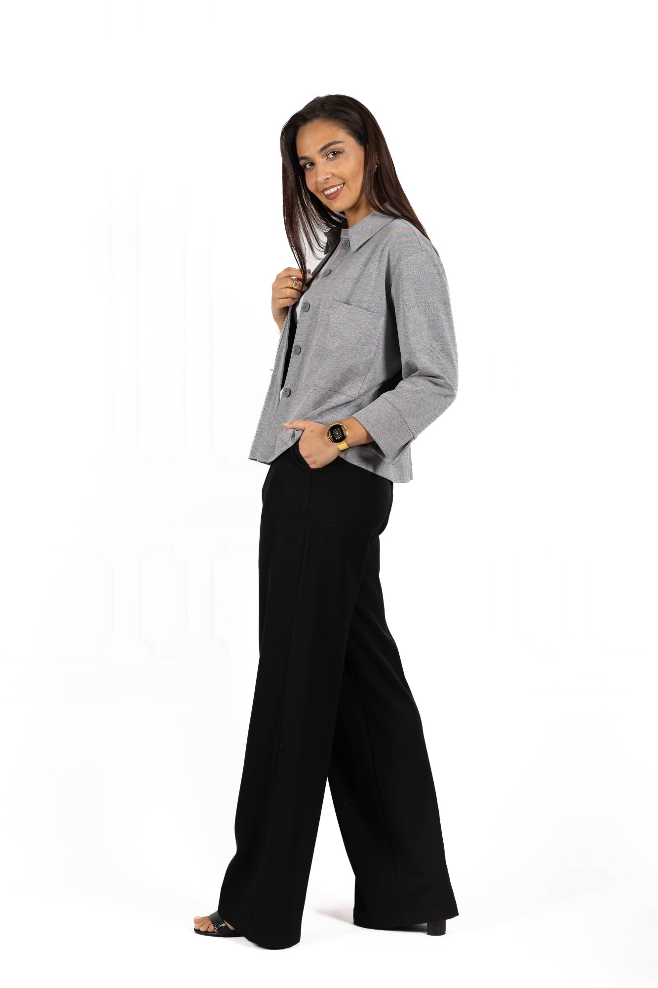 Spodnie damskie AFIYA Black