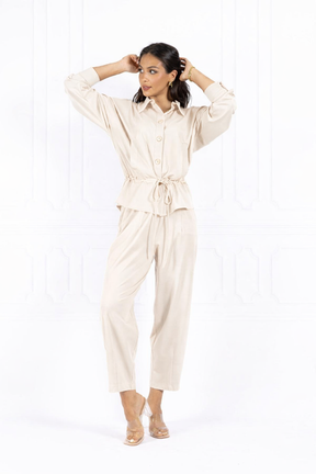 Komplet damski AURA Beige