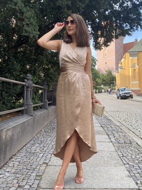 Sukienka satynowa ROMA